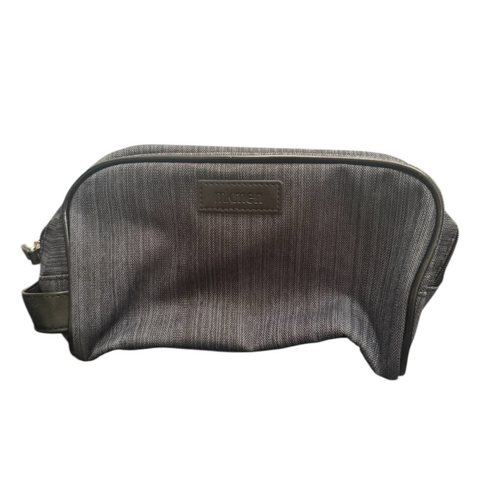 NWOT Mary Kay MK Men Gray Charcoal Toiletry Bag